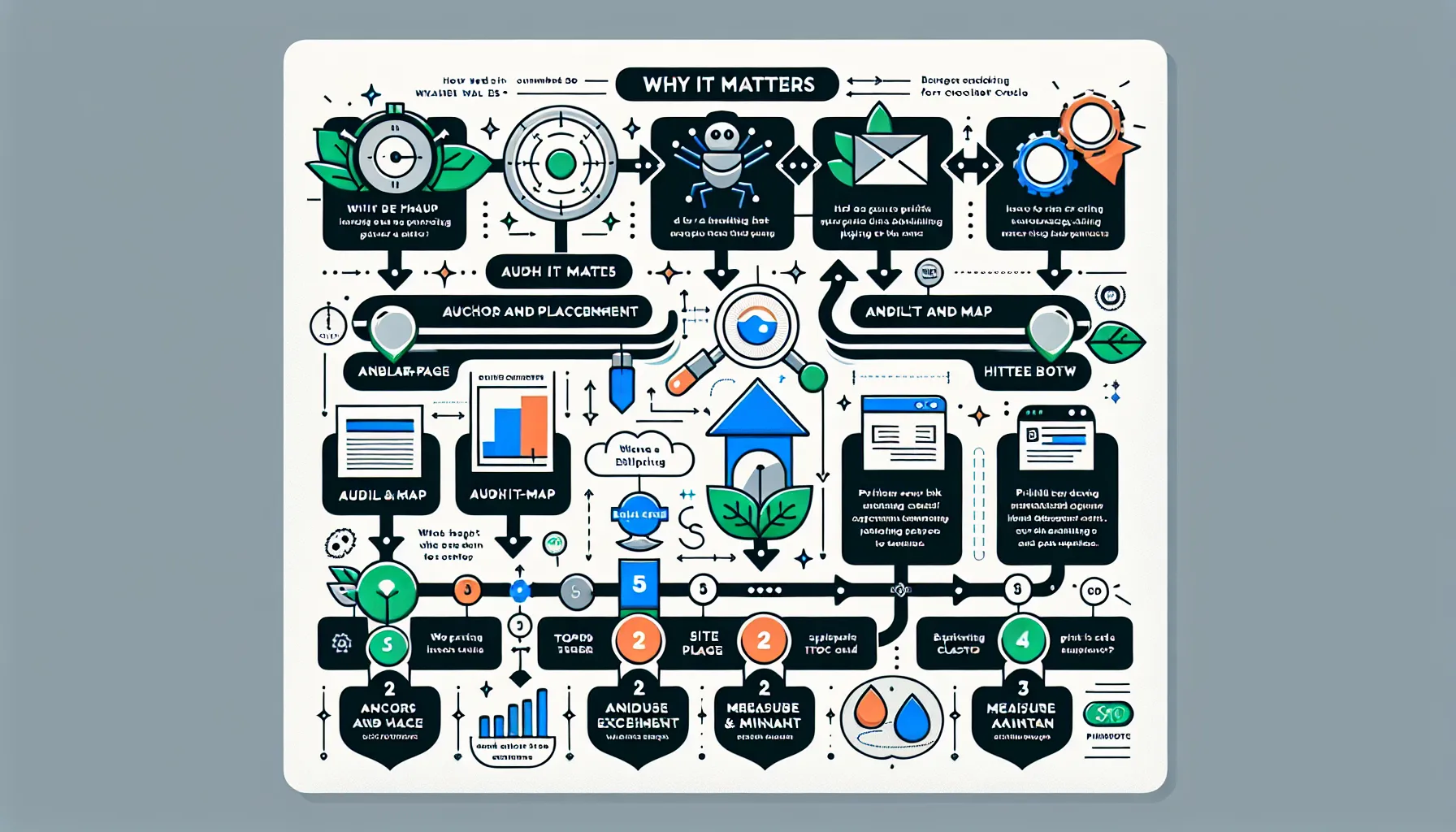 process-infographic-showing-uk-focused-seo-internal-linking-strategy-from-audit-to-measurement - MyMarketr.io