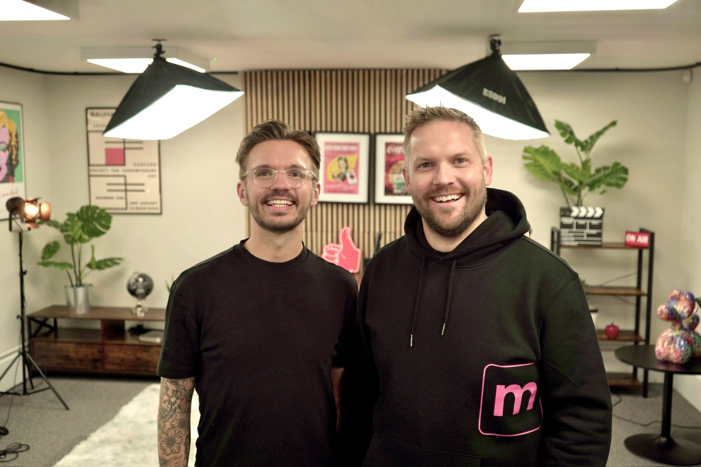 Joe Tompkinson and Rob Curtis, co-founders of MyMarketr